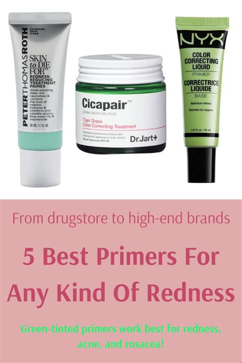 best primer for redness.